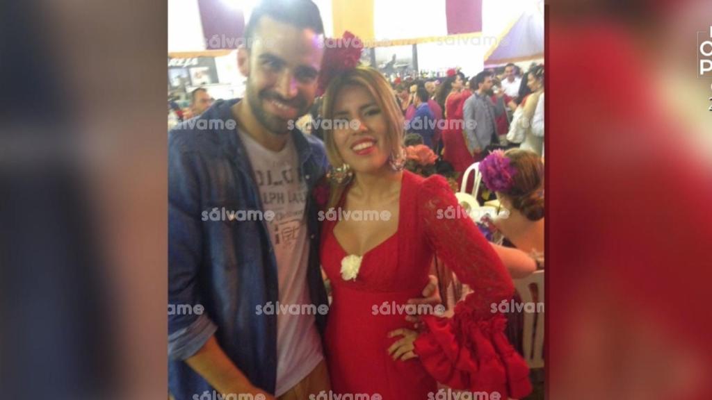 Isa Pantoja y Antonio Manuel Guerrero, miembro de 'La Manada'.