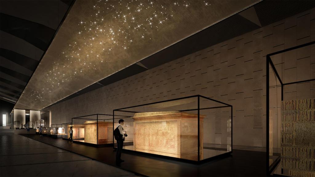 Imagen del museo de Egipto.