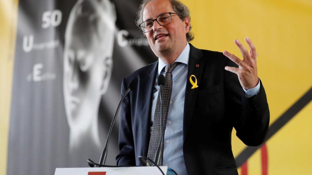 El presidente de la Generalitat, Quim Torra.