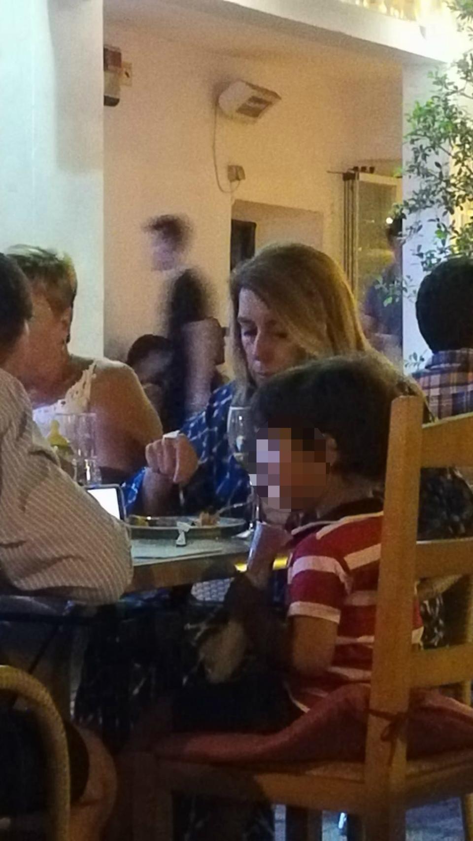 Susana Díaz , José María Moriche y su hijo.