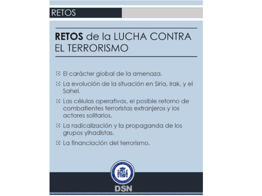 Algunas de las advertencias del informe del DSN.