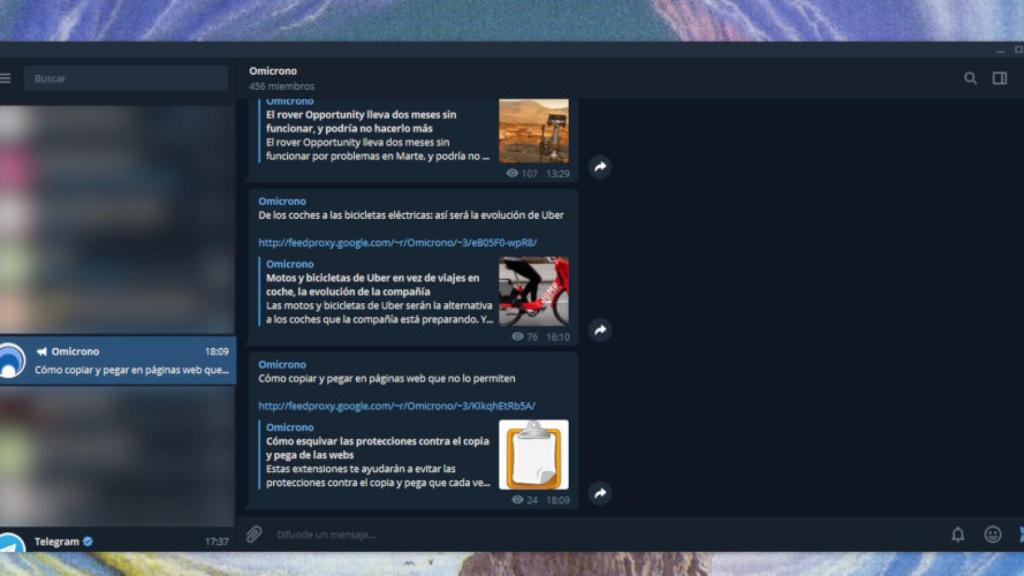 telegram modo nocturno 2