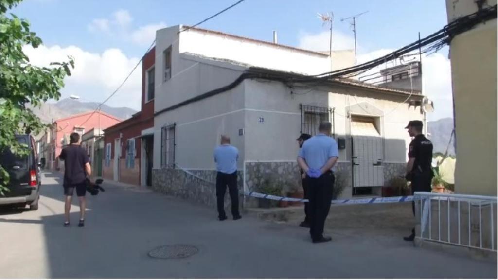 Casa en la que se ha producido el asesinato.