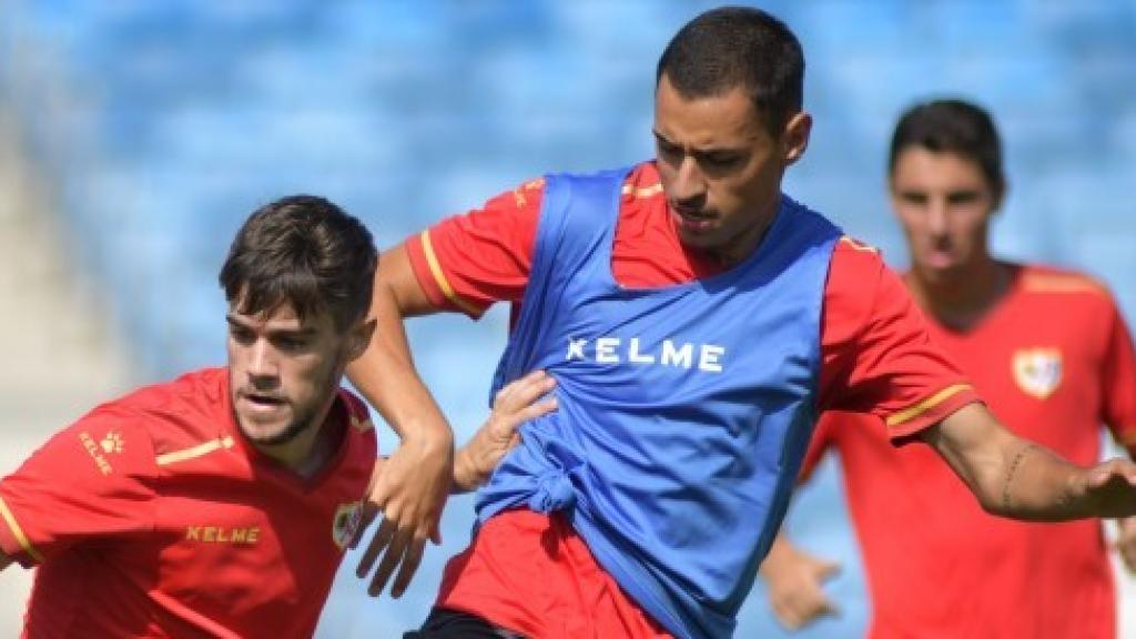 El Rayo Vallecano se entrena en Valdebebas. Foto: rayovallecano.es