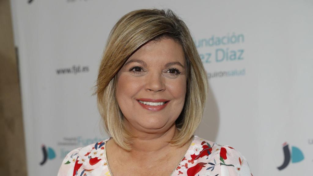 Terelu Campos en el centro médico tras su operación.