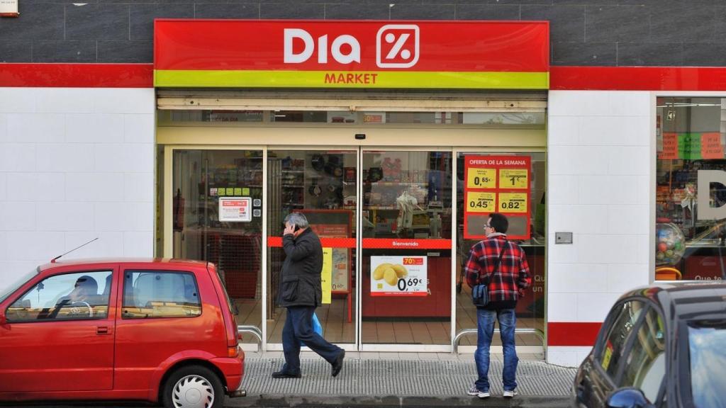 Un supermercado Dia, en una imagen de archivo.
