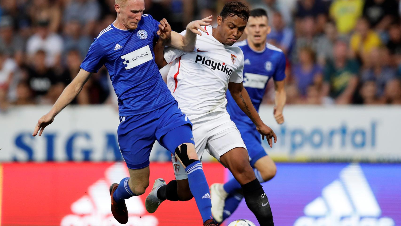 Las mejores imágenes del Sevilla - Sigma Olomuc