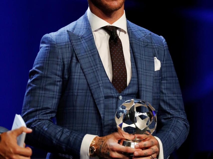 Sergio Ramos nombrado mejor defensa