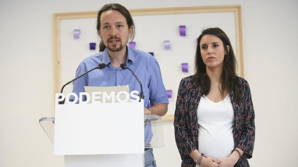 Pablo Iglesias e Irene Montero, en una imagen de archivo.