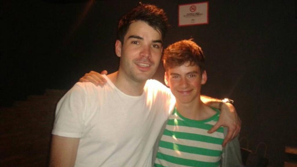 José Marin El Chino junto a su primo de mismo nombre.