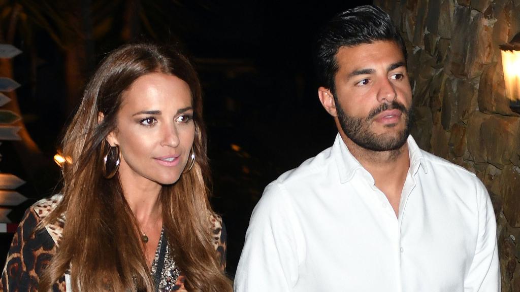 Paula Echevarría junto a su pareja Miguel Torres.