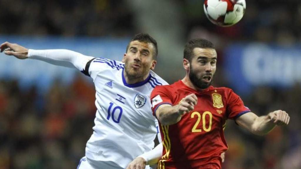Carvajal con la Selección Española