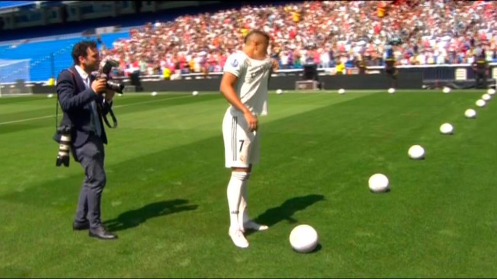 Mariano, presentado como nuevo jugador del Real Madrid