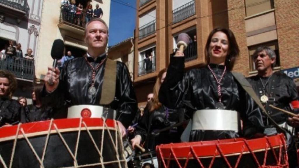 Silvia Jato y el expresidente Alberto Fabra.