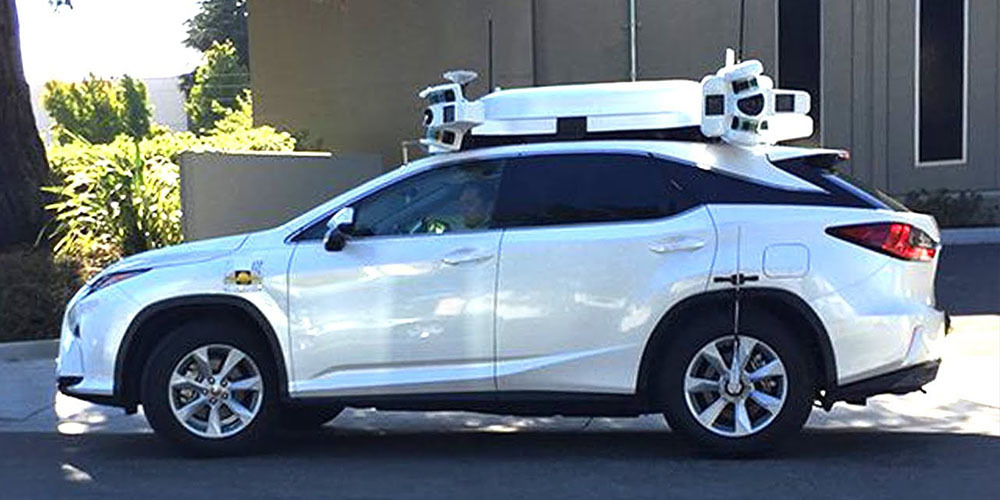 coche autonomo apple lexus