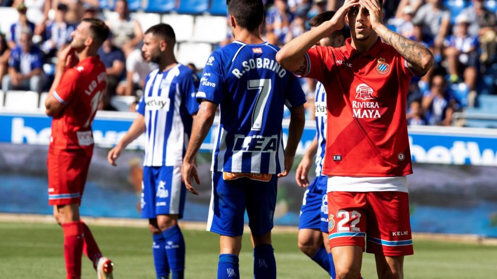 Las mejores imágenes del Alavés - Espanyol