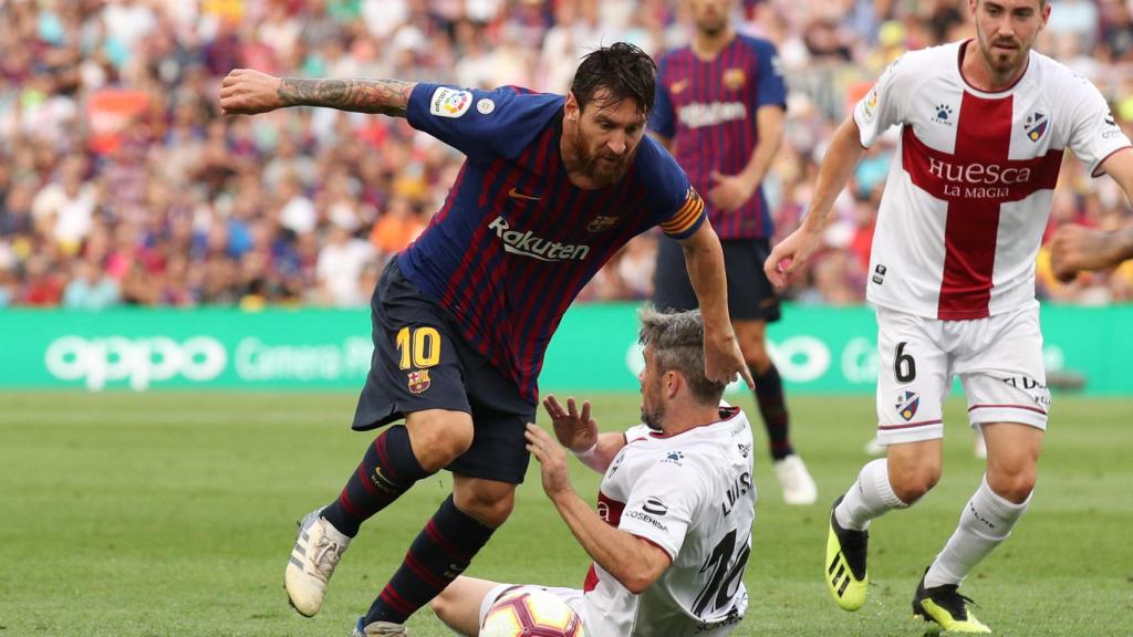 La Liga Santander - FC Barcelona v SD Huesca