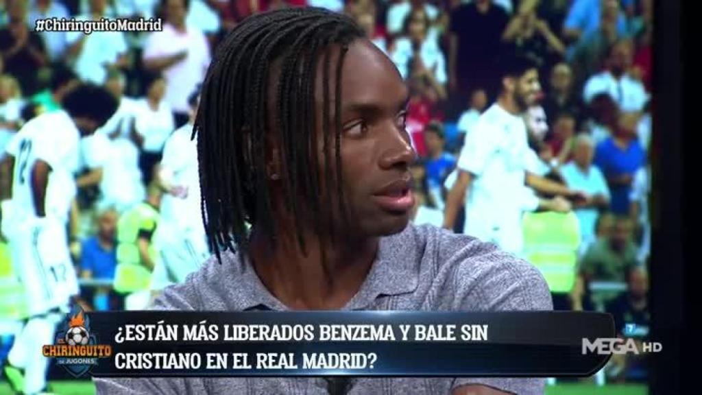 Balboa en El Chiringuito. Foto: Twitter. (@elchiringuitotv)