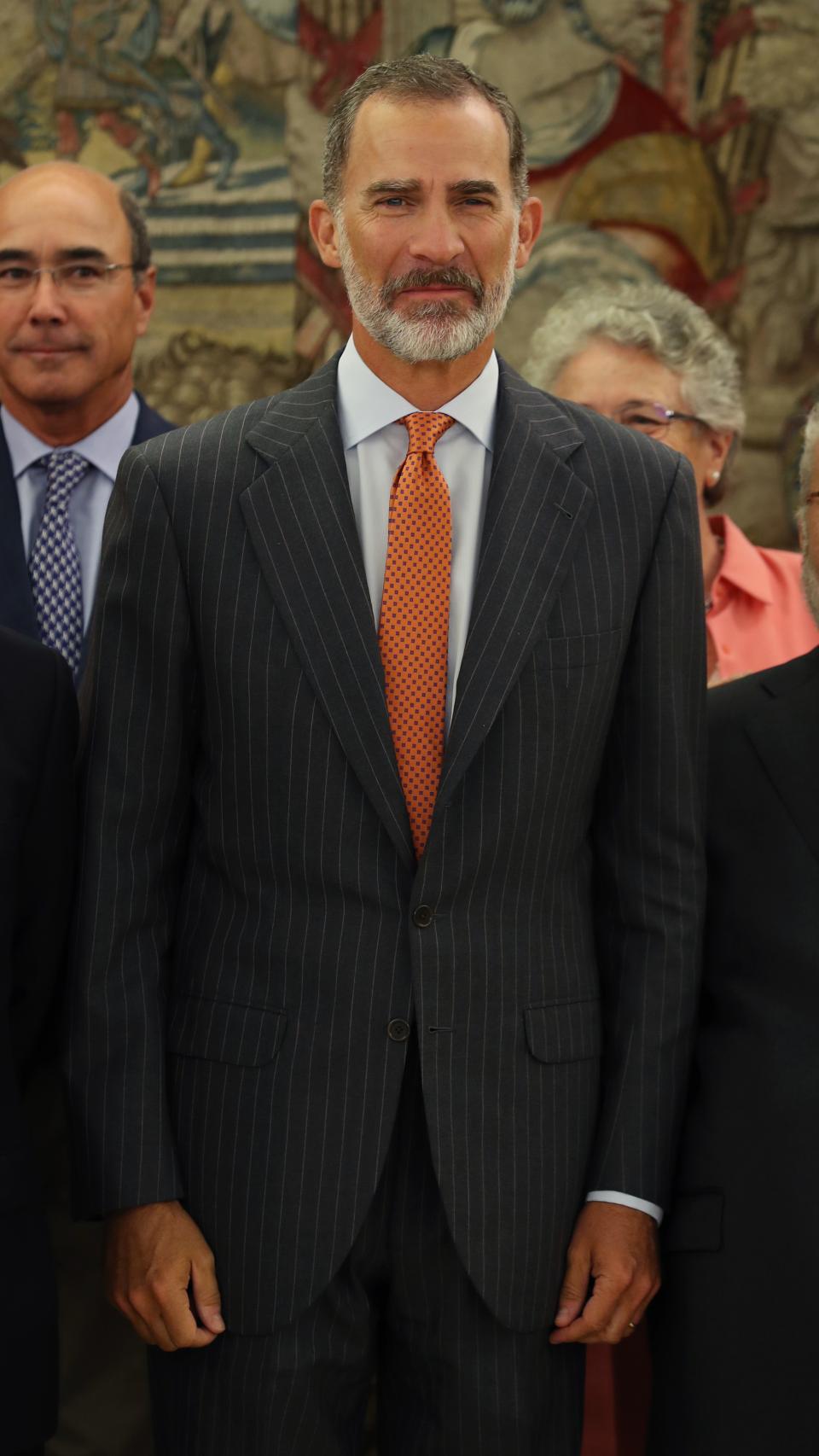 Felipe VI en Zarzuela.