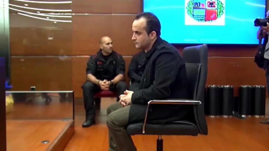 El acusado durante su declaración en el juicio en la mañana de este martes