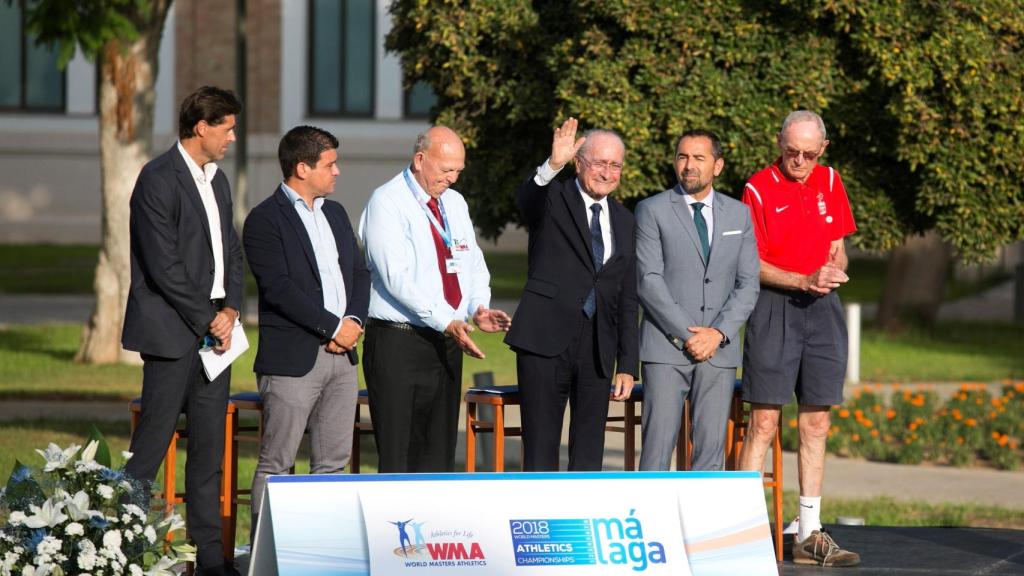 Ceremonia de inauguración del Campeonato Mundial de Atletismo de Veterano