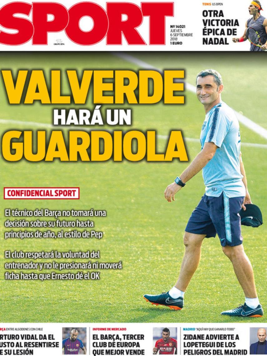 Portada SPORT
