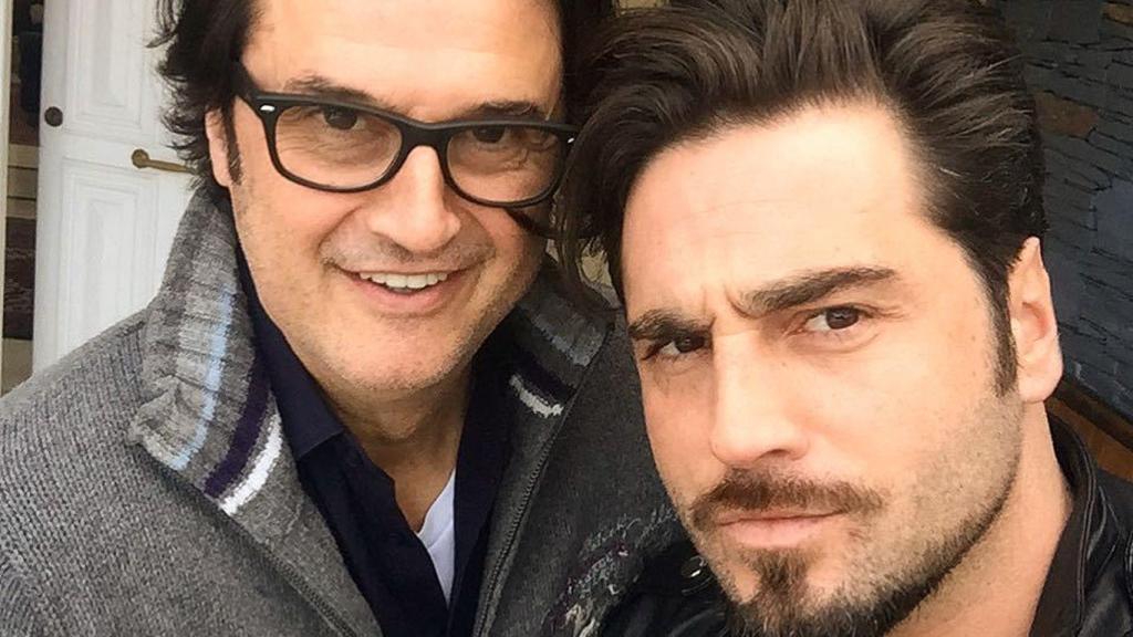 David Bustamante y Poty.