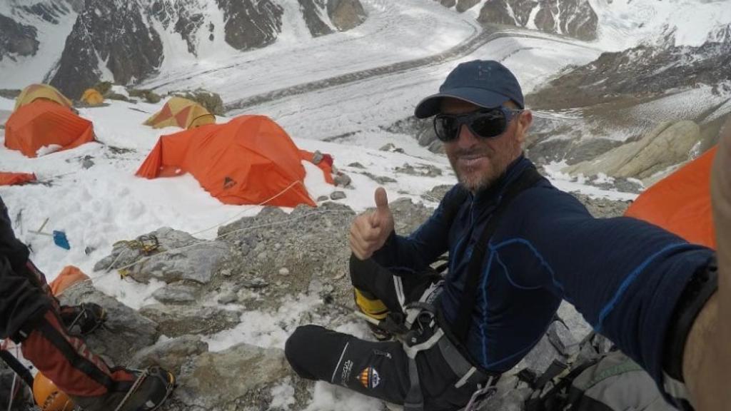 Mingote, en una de sus expediciones. Foto: Twitter (@sergi_mingote)