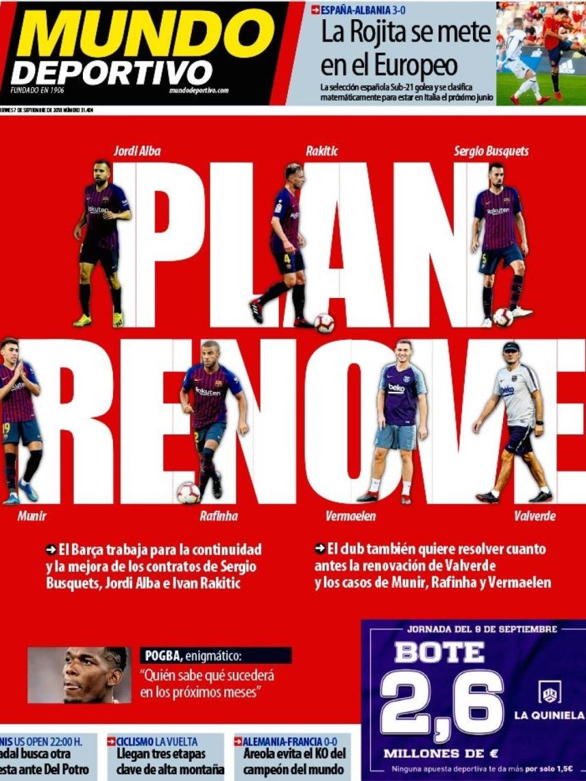 Portada Mundo Deportivo
