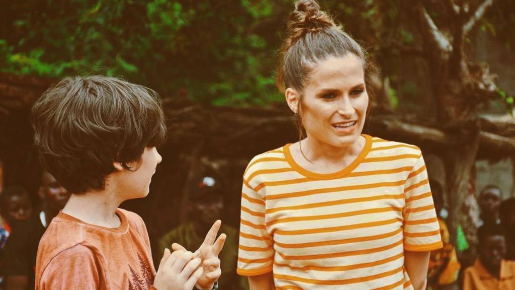 Verdeliss y su hijo Aimar en una imagen de sus redes sociales.