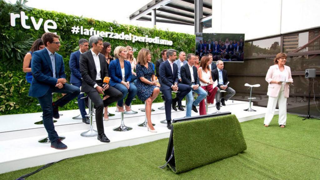 Presentación de los nuevos informativos de TVE.