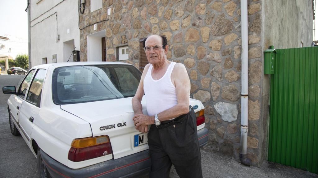 Norio Jiménez vive en la calle General Franco, en Marrupe.