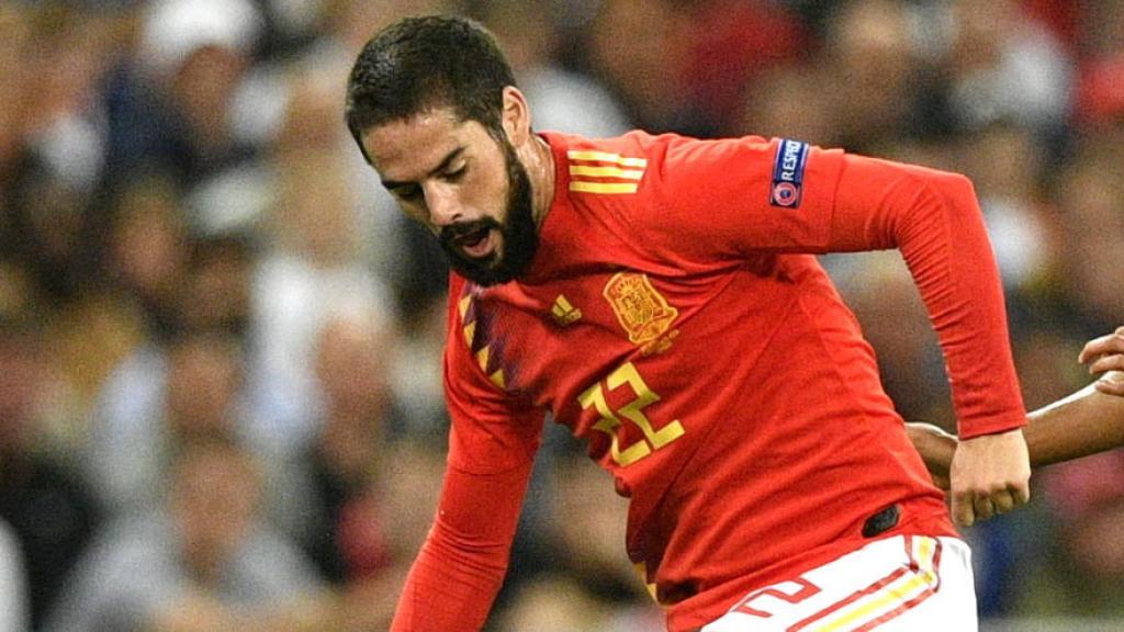 Isco en el Inglaterra - España