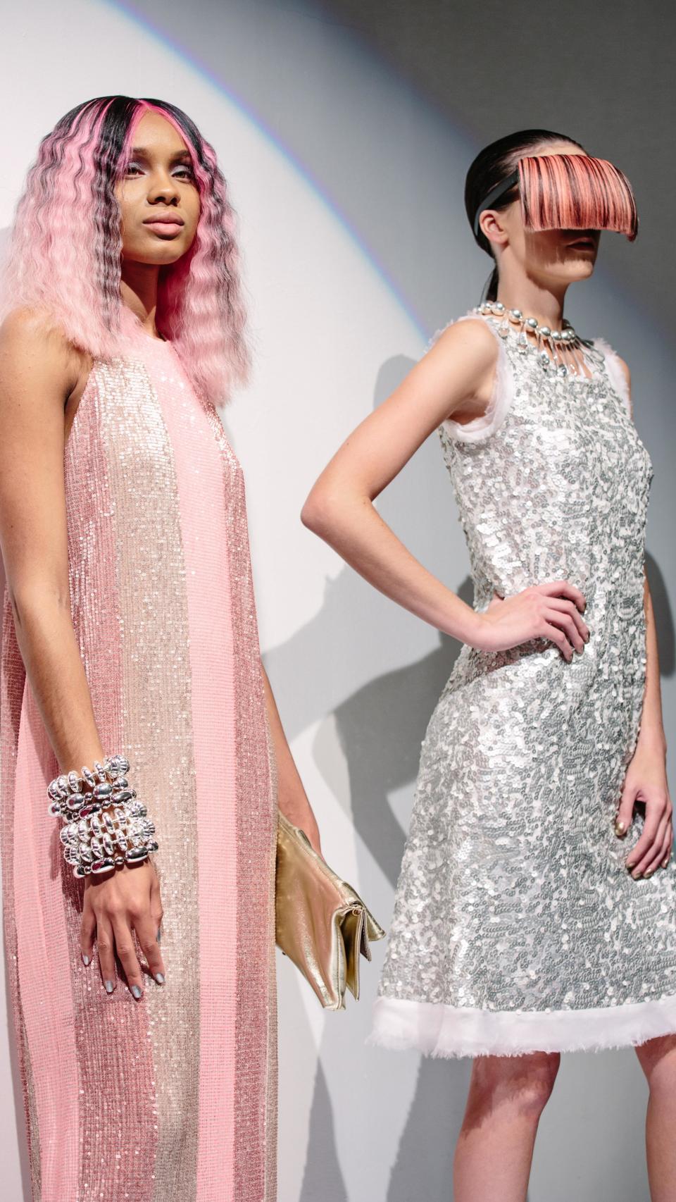 Algunas de las piezas de César Galindo.