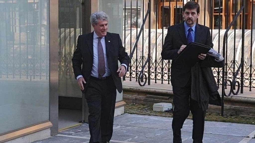 José Ramón Elorriaga en una declaración por el caso Margüello.