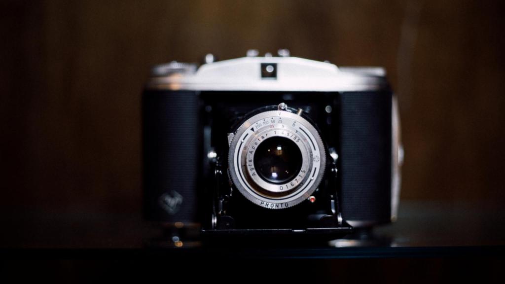 Una cámara de la mítica Agfa.