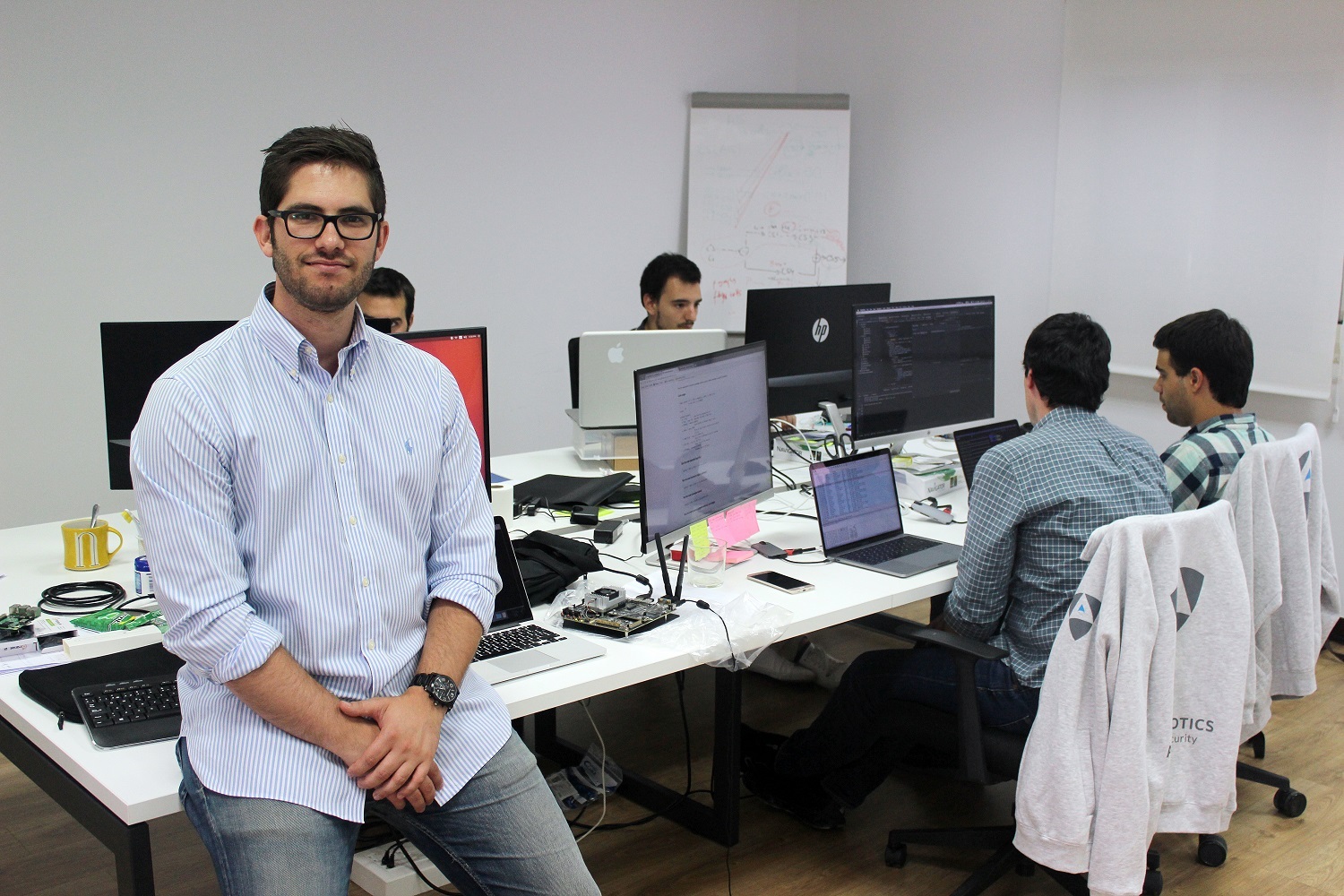 David Mayoral es el CEO de Alias Robotics.