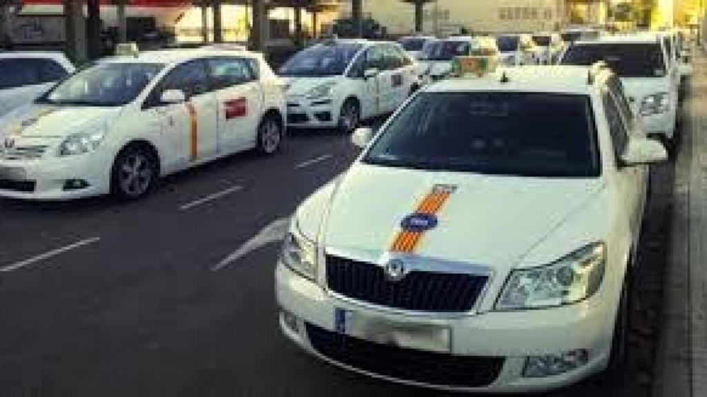 Taxis de Baleares en una imagen de archivo.