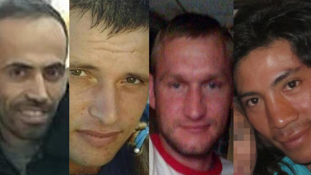 Mustafa, Laurientu Daniel, Mindaugas Petravicius y René.