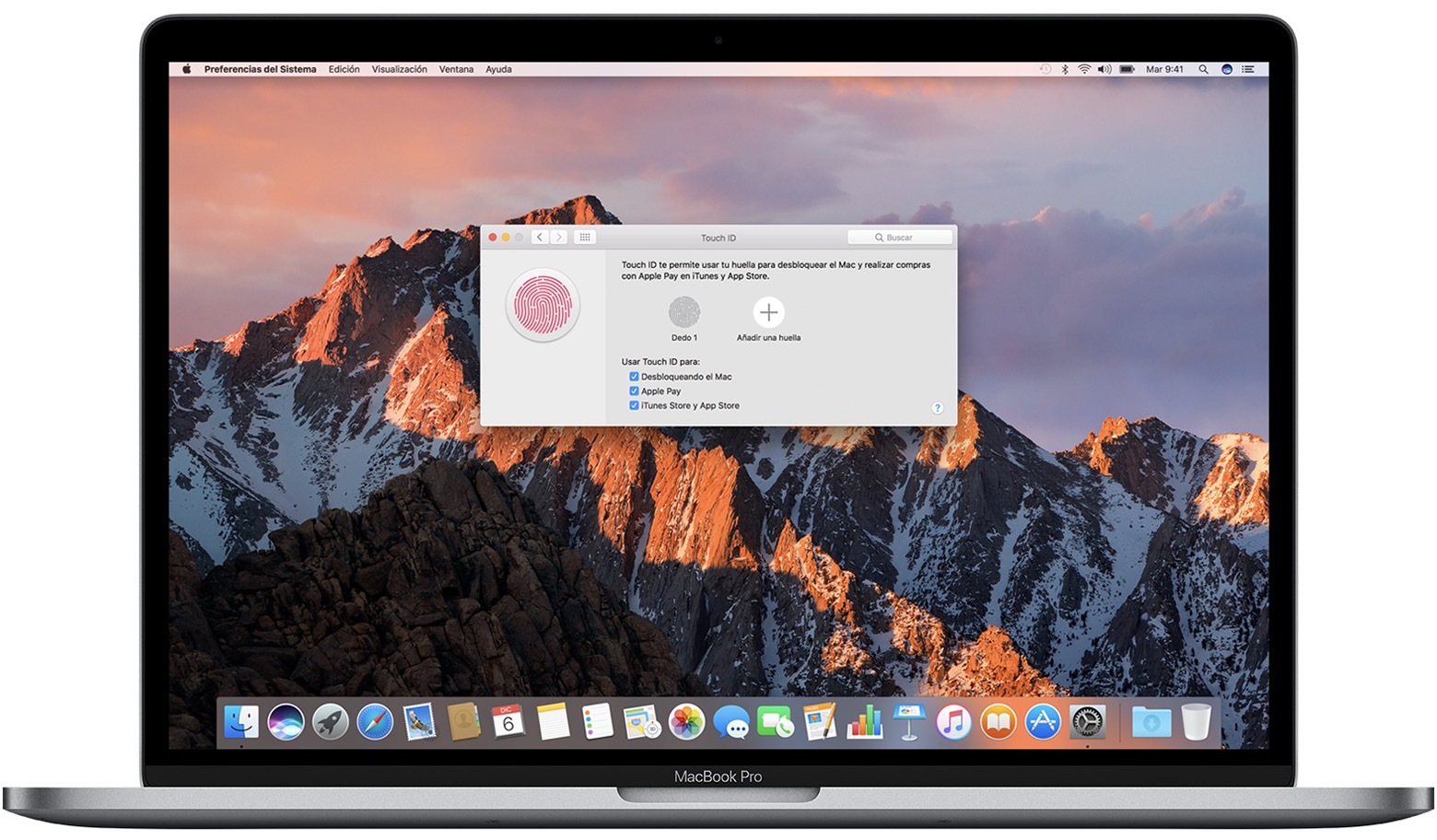 apple macbook pro touch id touch bar