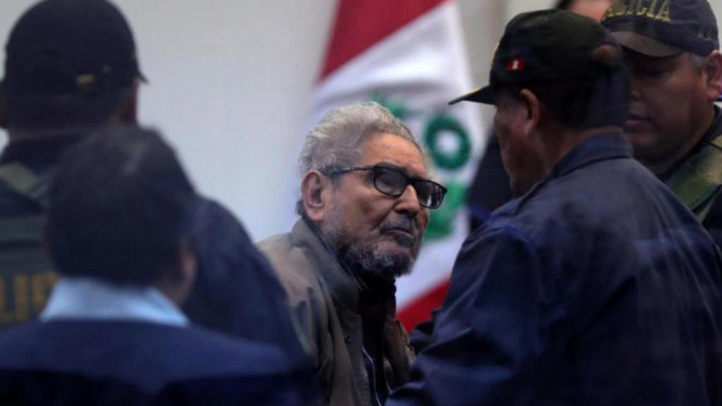 Abimael Guzmán, líder y fundador del grupo terrorista Sendero Luminoso.