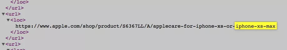 nombre filtrado iphone xs max