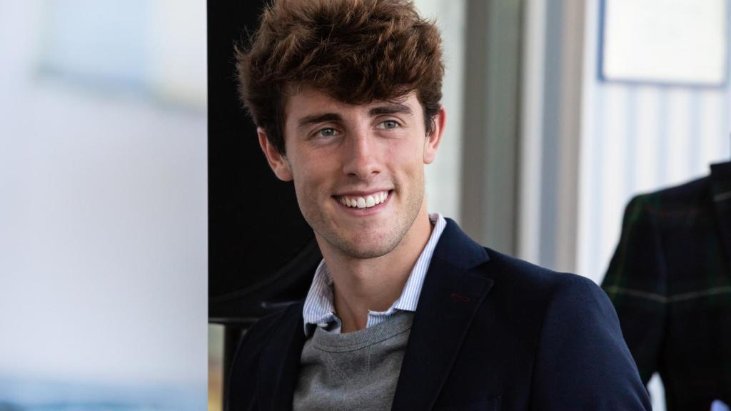 Odriozola en el acto de El Ganso