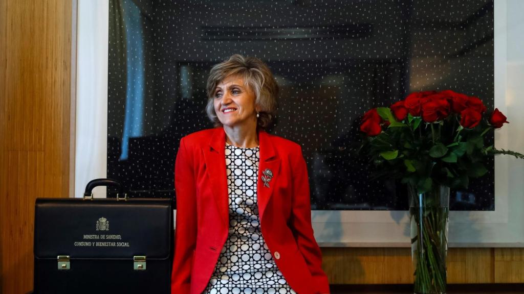 Carcedo en su despacho del Ministerio de Sanidad