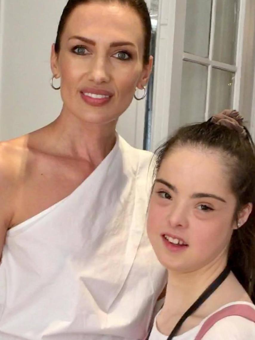 Marián conoció a su ídolo: Nieves Álvarez.