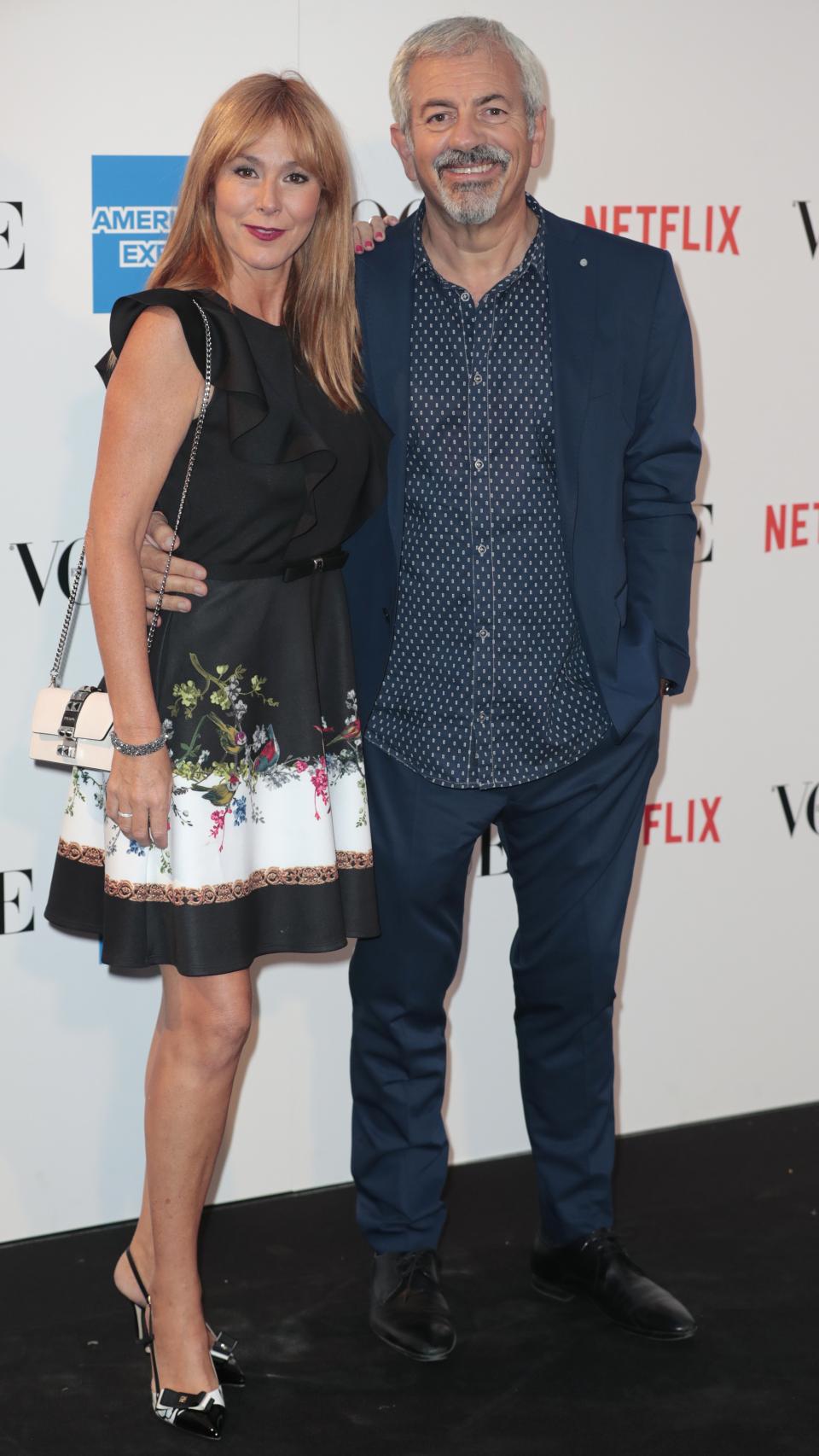 Carlos en su última aparición.