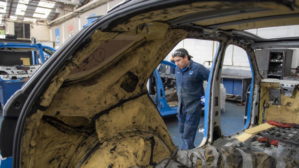 En el blindaje se emplean distintos materiales.