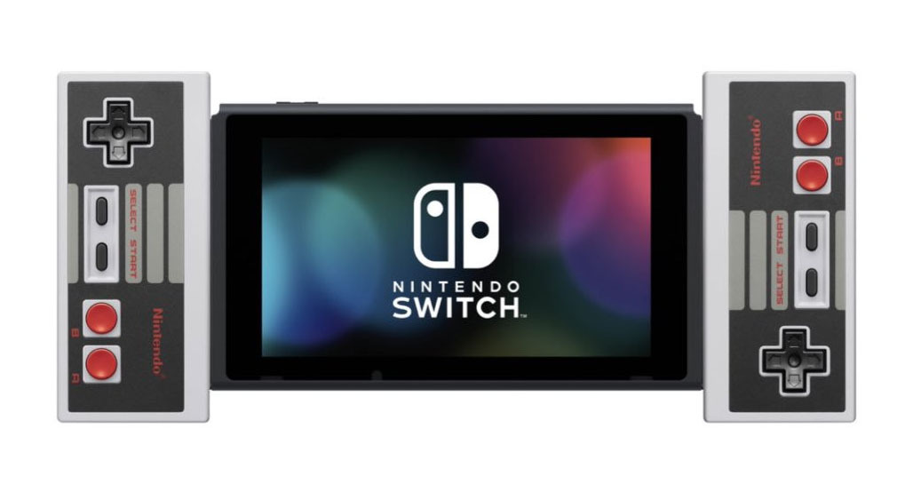 nintendo switch mandos nes controlador clasico nostalgia