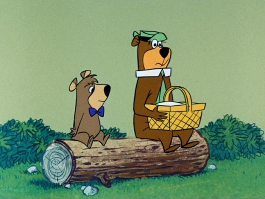 El Oso Yogui y BuBu, creados por Hanna y Barbera