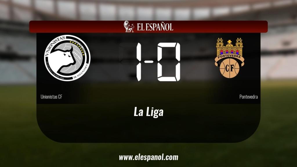 El Unionistas venció en su estadio al Pontevedra